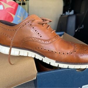 Cole Haan Men's Brown Oxford Shoes